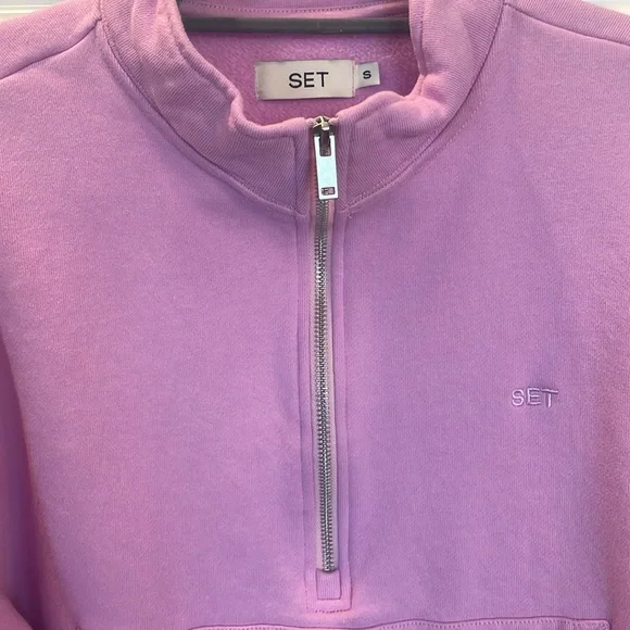 SET Active quarter zipper sweat shirt - Picture 4 of 4
